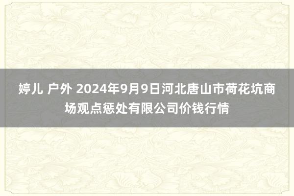 婷儿 户外 2024年9月9日河北唐山市荷花坑商场观点惩处有限公司价钱行情