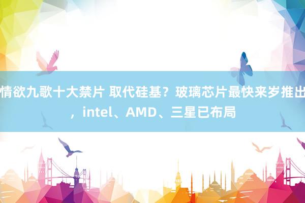 情欲九歌十大禁片 取代硅基？玻璃芯片最快来岁推出，intel、AMD、三星已布局