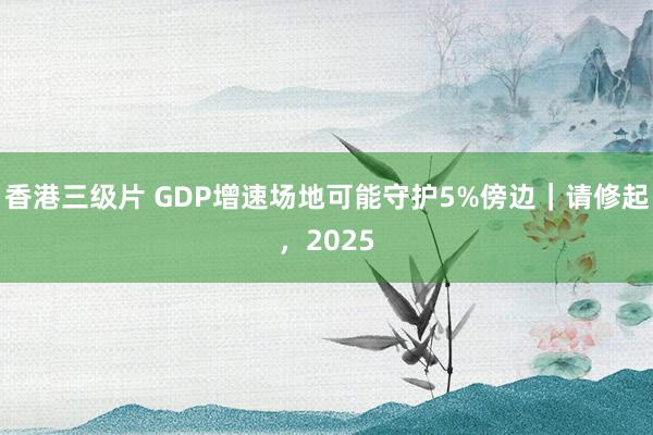 香港三级片 GDP增速场地可能守护5%傍边｜请修起，2025