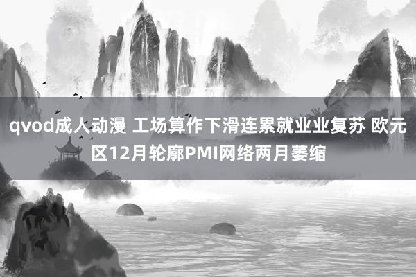 qvod成人动漫 工场算作下滑连累就业业复苏 欧元区12月轮廓PMI网络两月萎缩